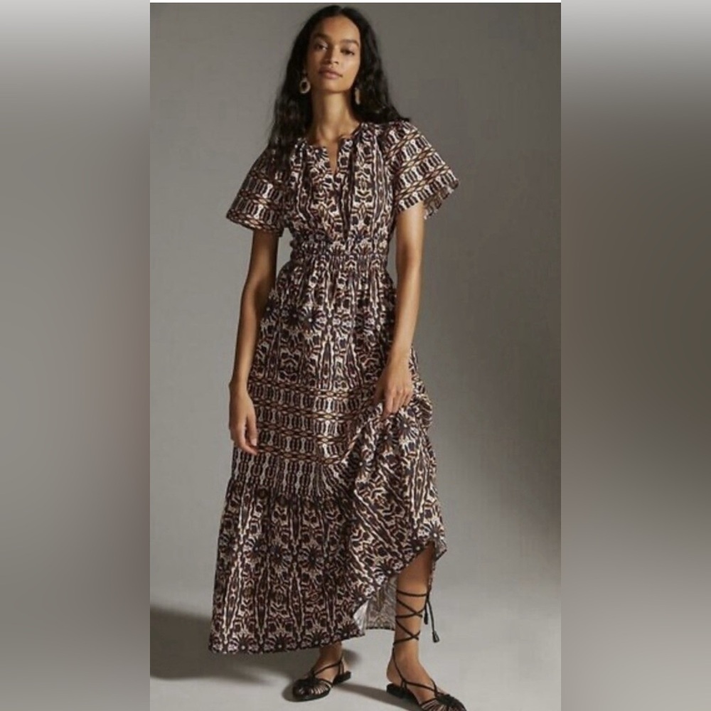 Anthropologie Maeve Somerset Dress in Cotton unlined NWT